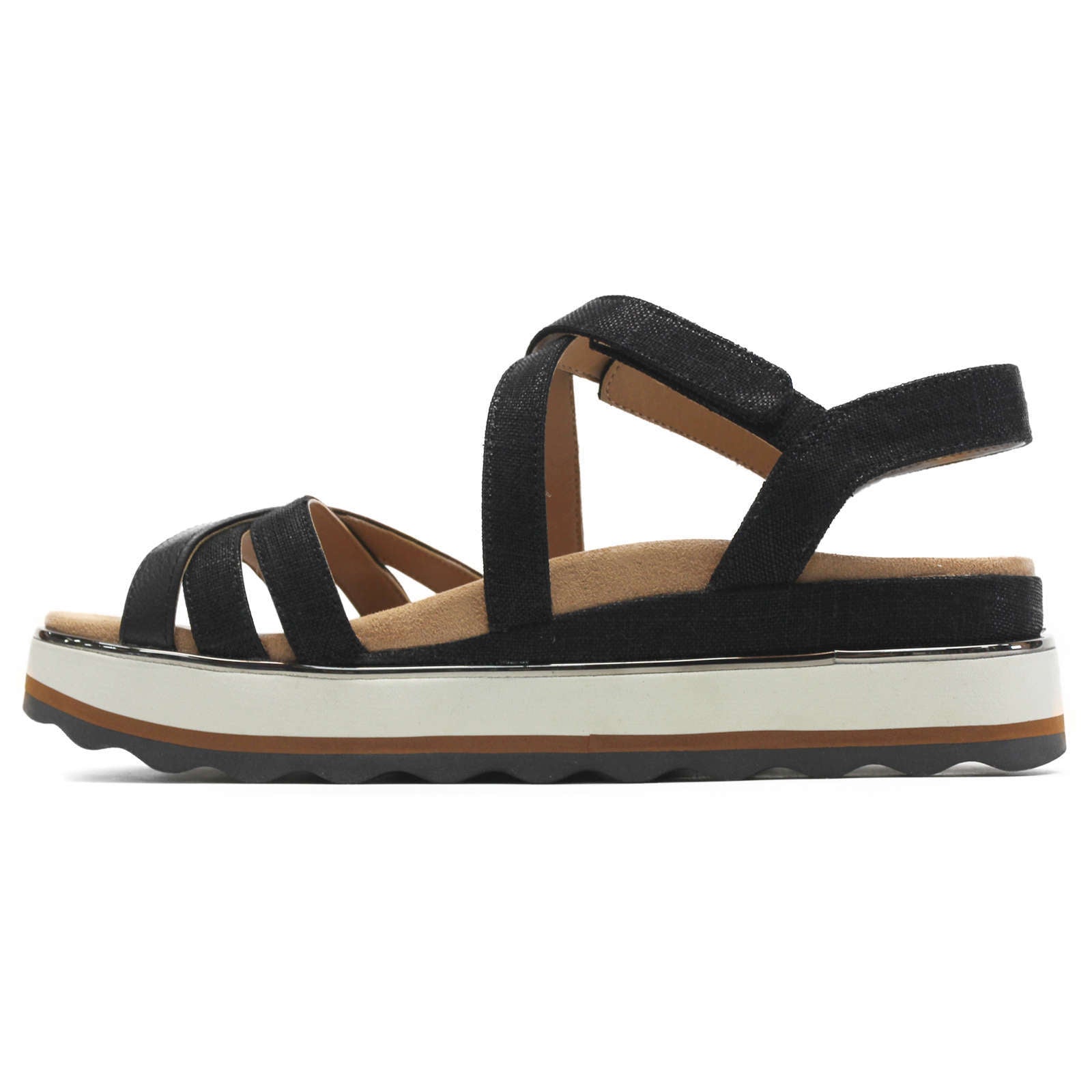 Vionic Kellyn Textile Womens Sandals#color_black