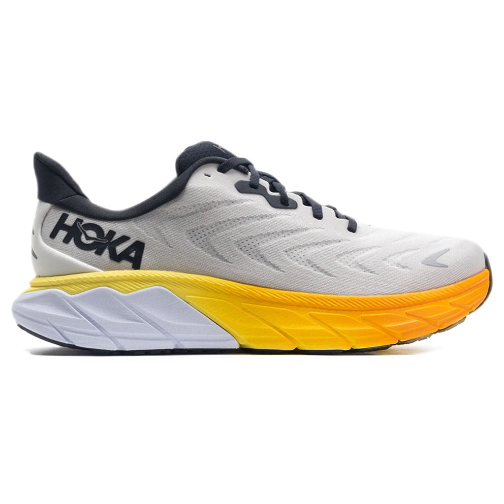 Hoka Arahi 6 Mesh Men's Running Shoes#color_nimbus cloud blanc de blanc
