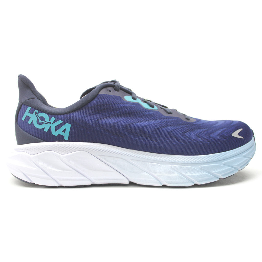 Hoka Arahi 6 Mesh Men's Running Shoes#color_outer space bellwether blue