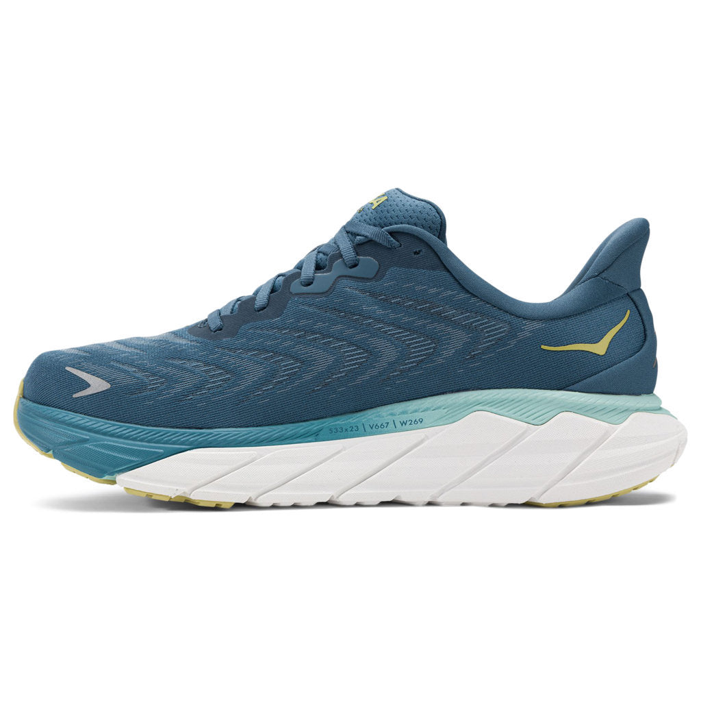 Hoka Arahi 6 Mesh Men's Running Shoes#color_bluesteel sunlit ocean