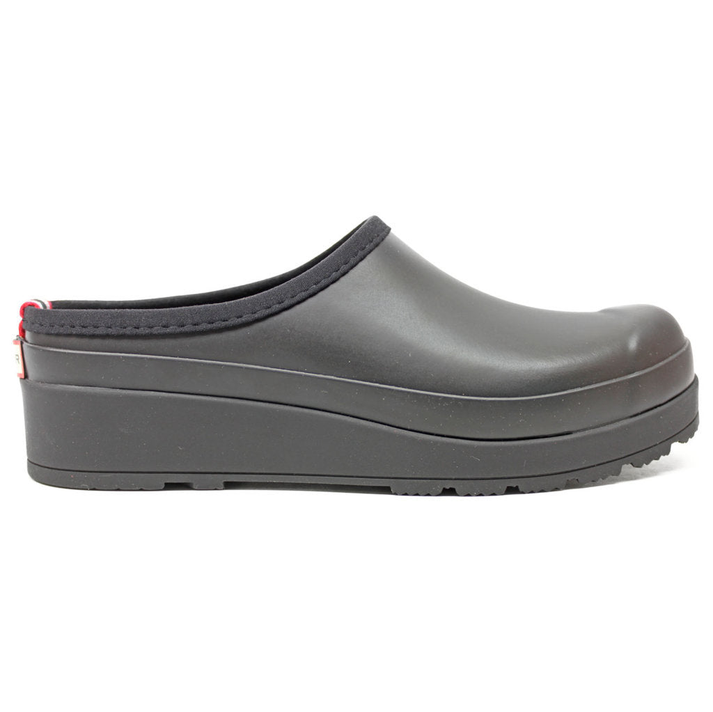 Hunter Original Play Rubber Women's Clogs#color_black