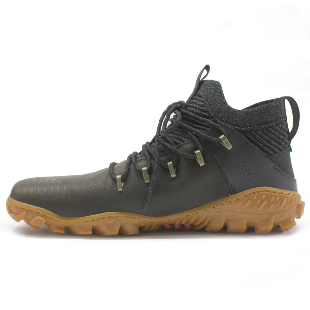 Vivobarefoot Magna Forest ESC Leather Textile Mens Trainers#color_bracken bracken