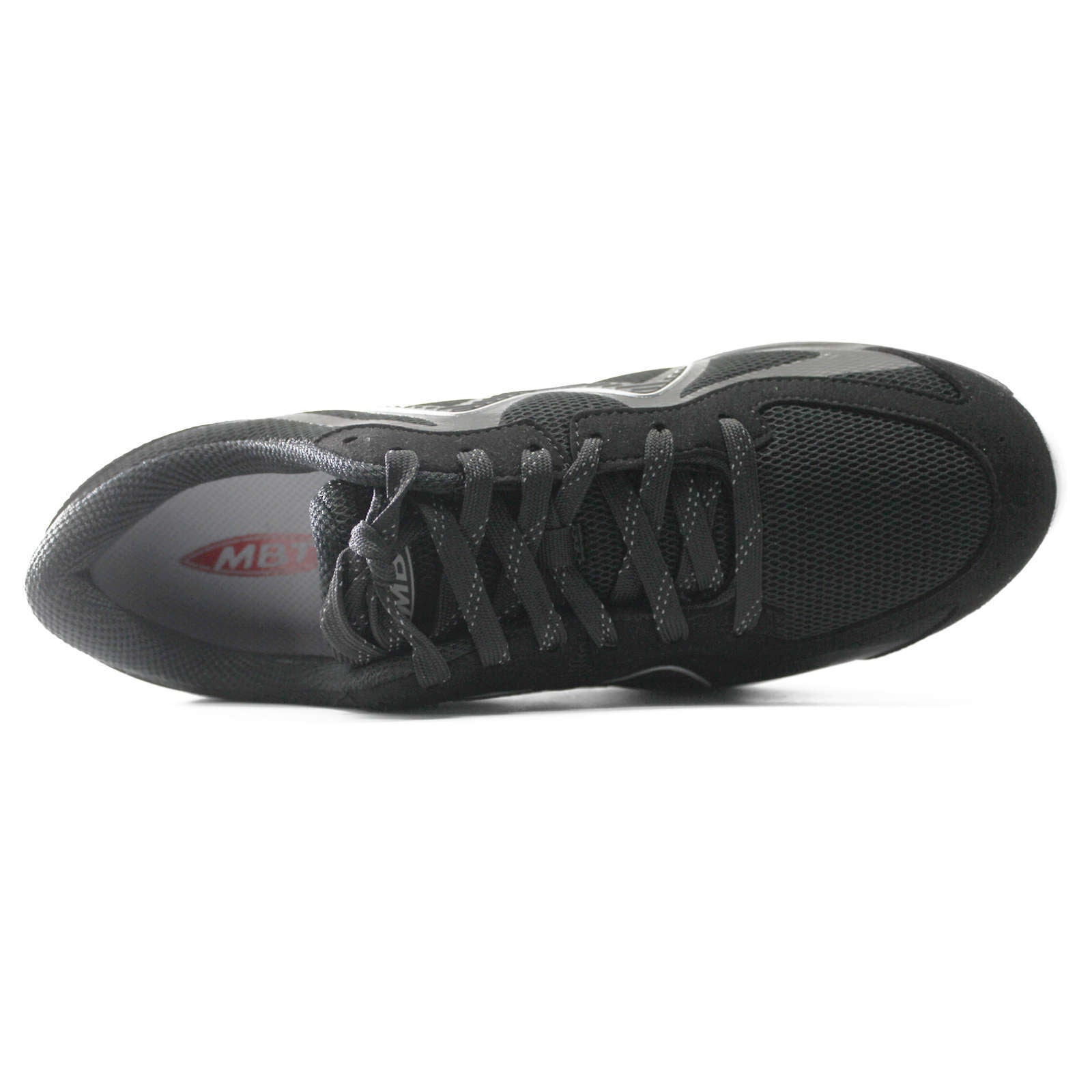 MBT Speed 3 Suede & Mesh Women's Low-Top Trainers#color_black