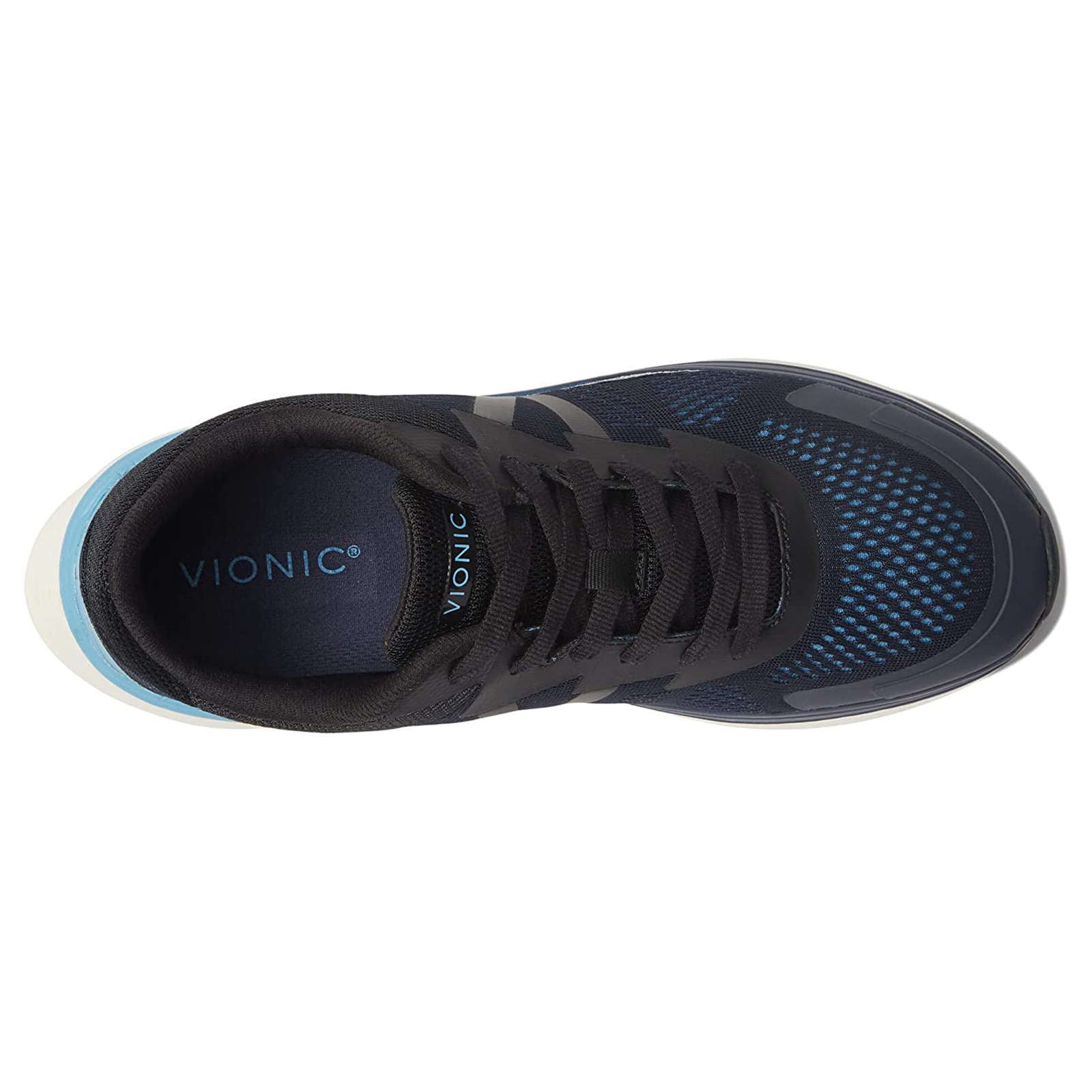 Vionic Limitless Textile Synthetic Womens Trainers#color_navy sky