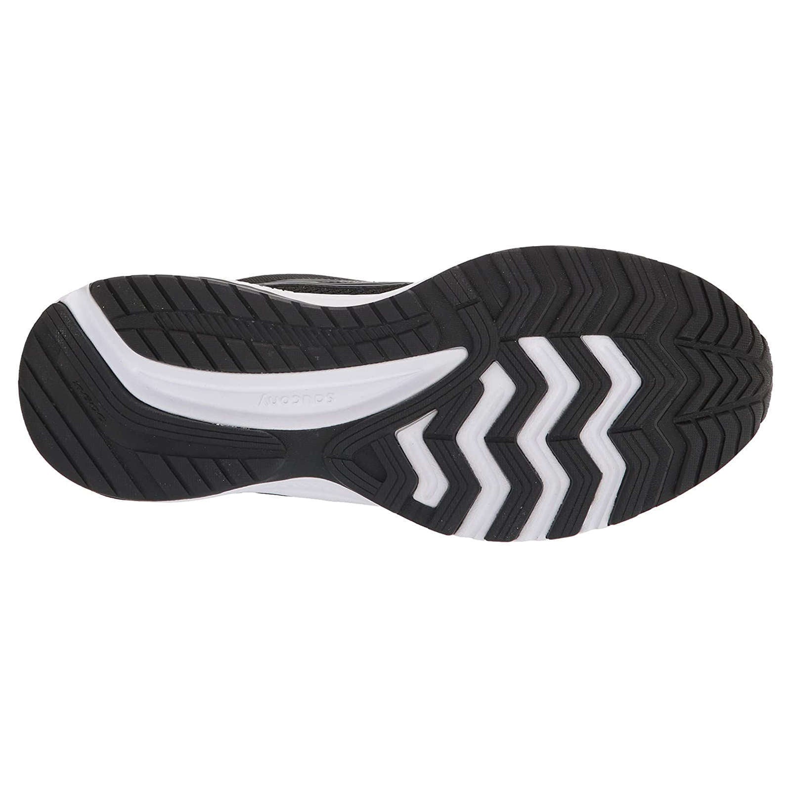 Saucony Cohesion 15 Synthetic Textile Men's Running Shoes#color_black white