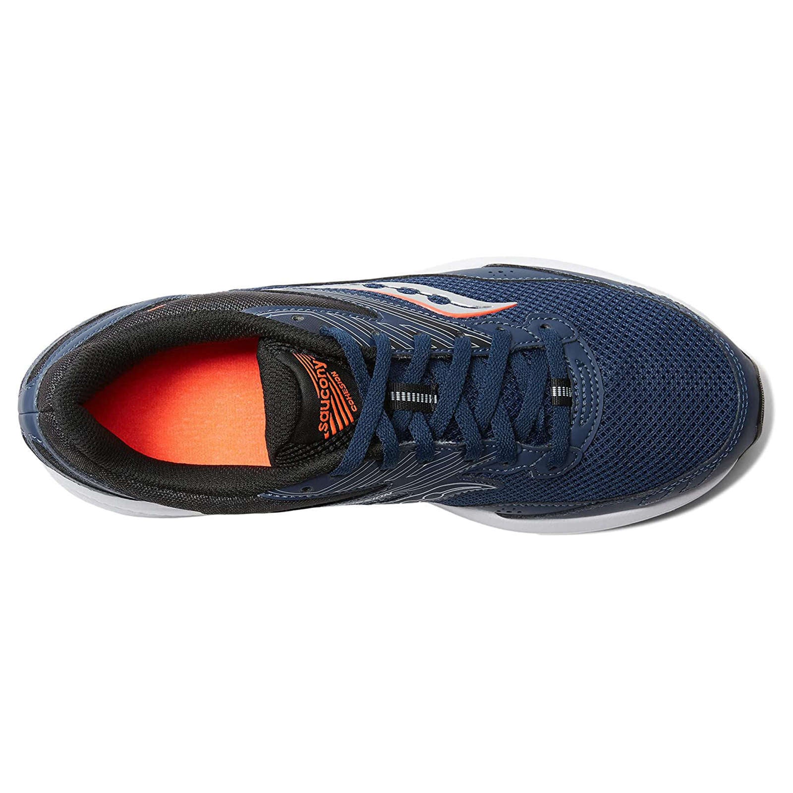 Saucony Cohesion 15 Synthetic Textile Men's Running Shoes#color_night vizired