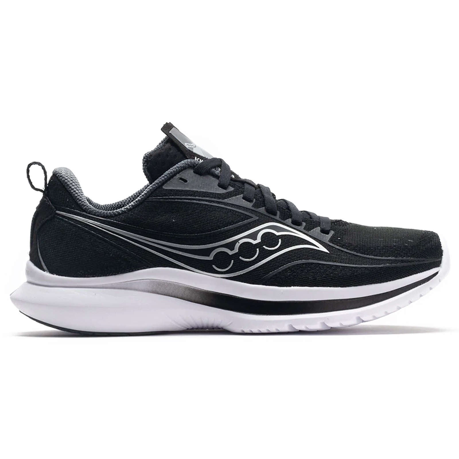 Saucony Kinvara 13 Textile Women's Low-Top Trainers#color_black silver