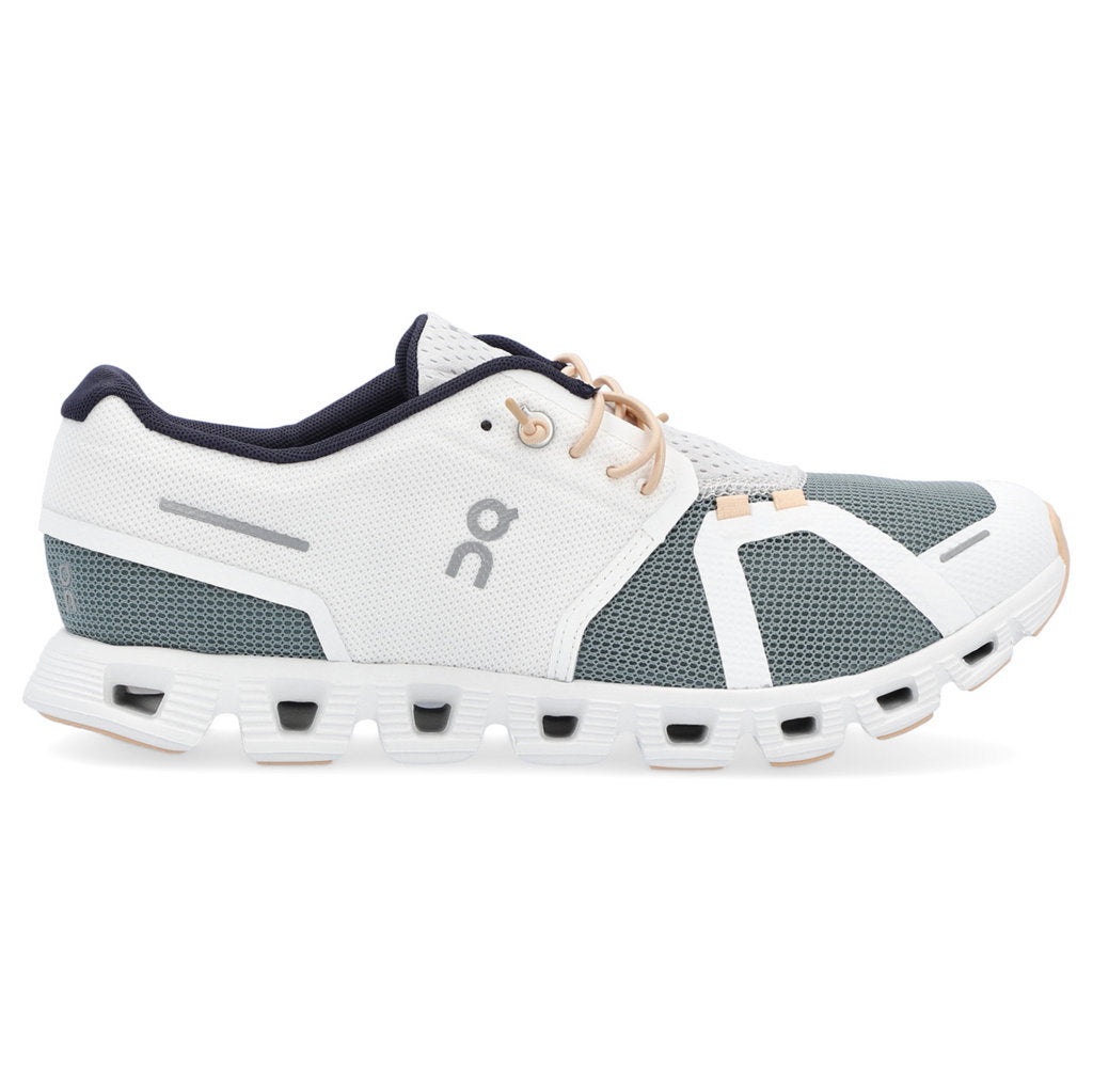 On Cloud 5 Push Textile Women's Running Shoes#color_white cobble