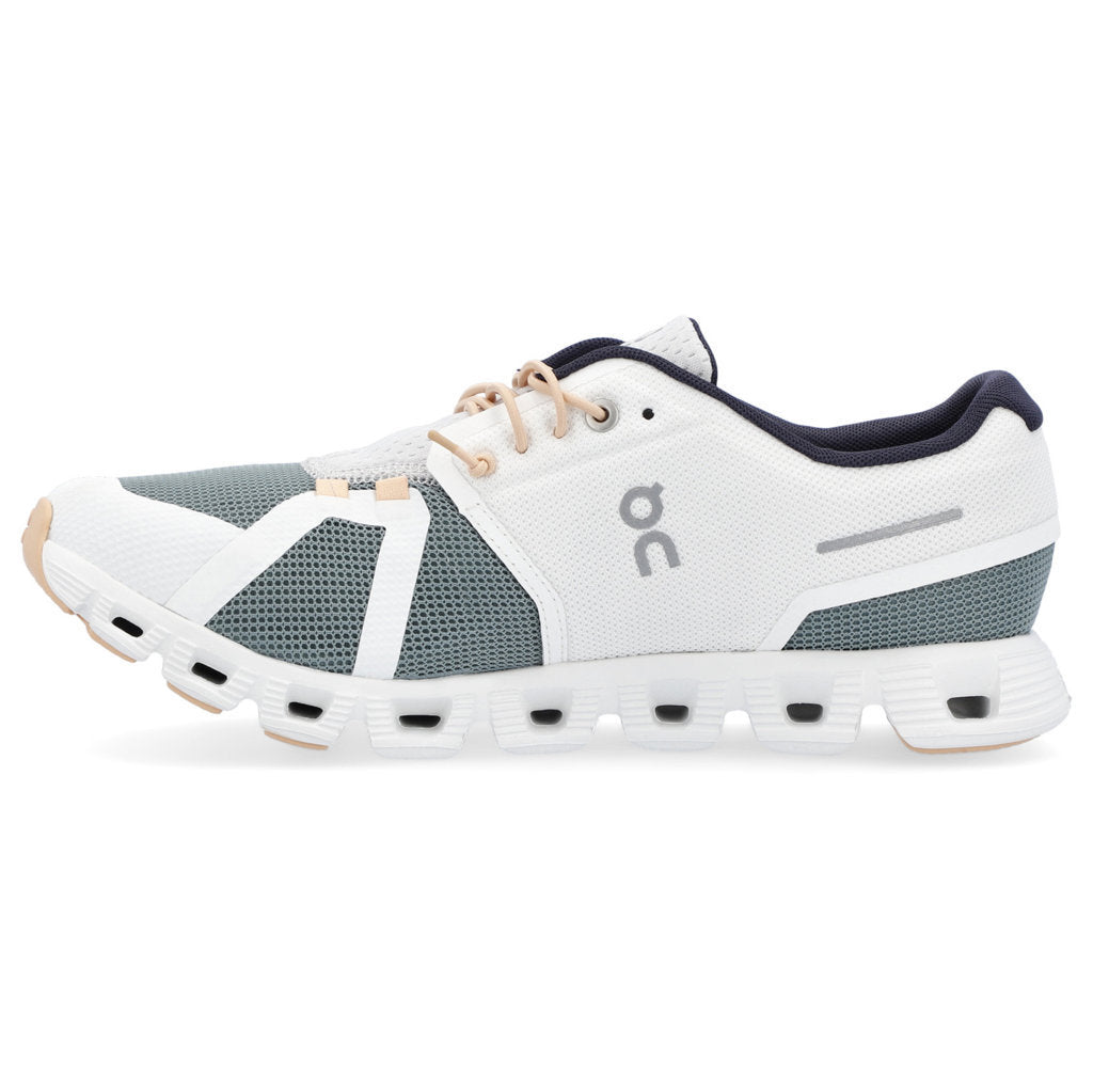 On Cloud 5 Push Textile Women's Running Shoes#color_white cobble