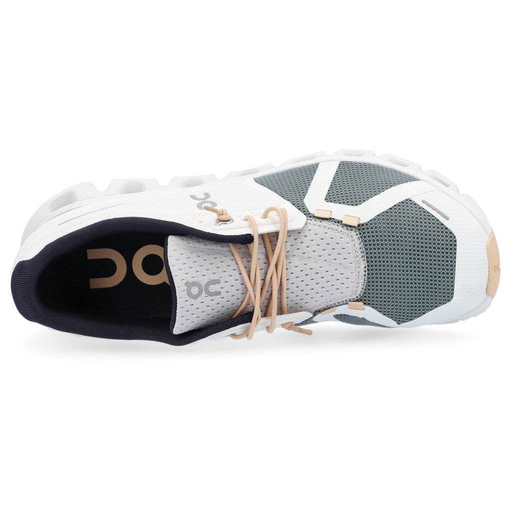 On Cloud 5 Push Textile Women's Running Shoes#color_white cobble