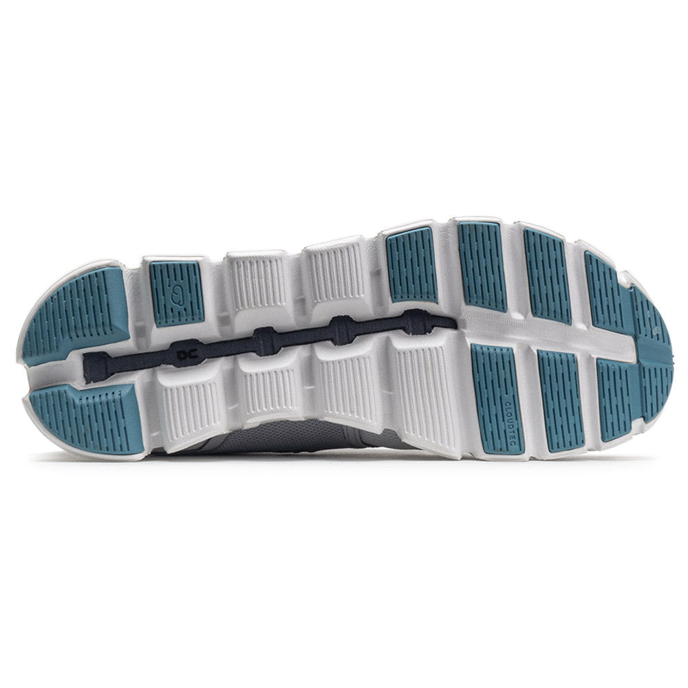 On Cloud 5 Push Textile Women's Running Shoes#color_glacier undyed white