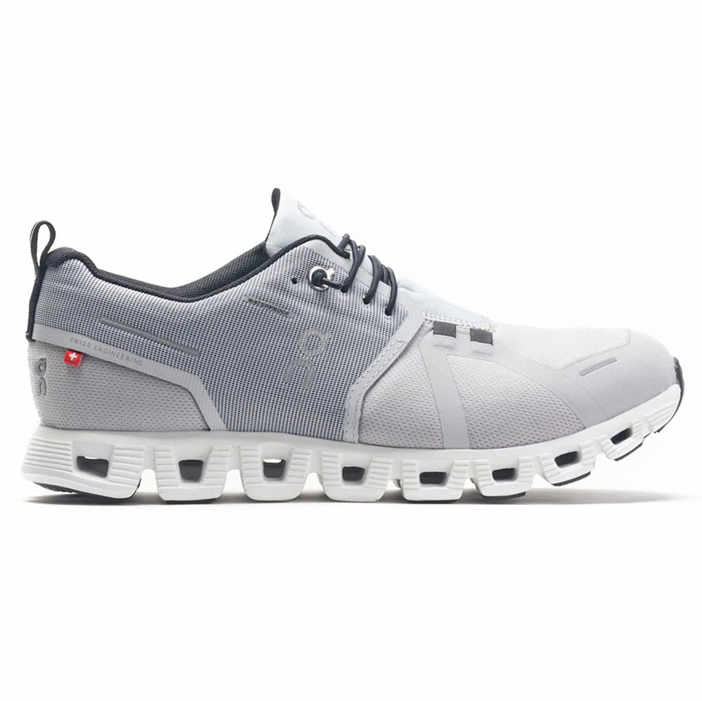 On Herren Sneaker Cloud 5 Waterproof Casual Lace-Up Low-Top Textil Synthetik - UK 11