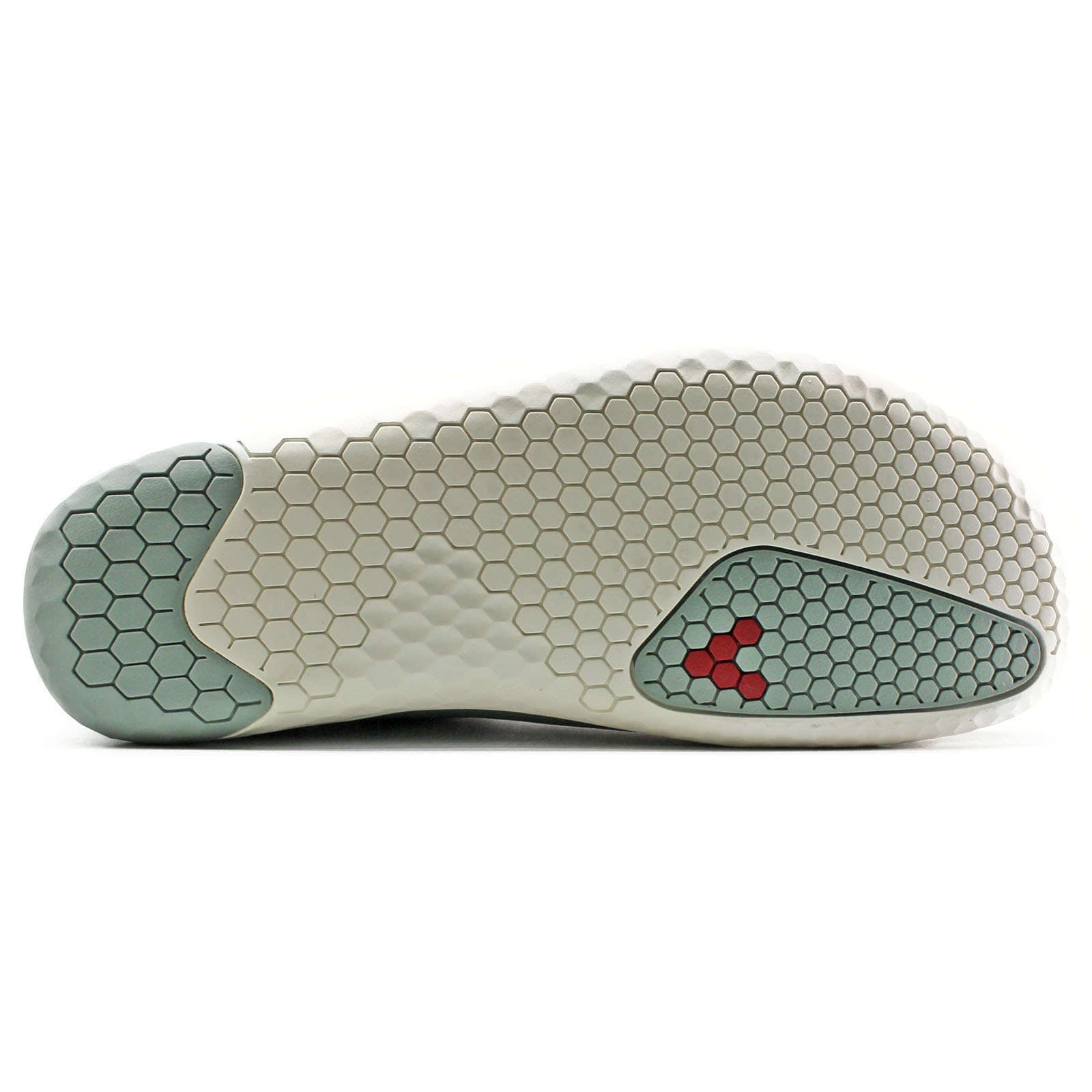 Vivobarefoot Geo Court Knit Leather Womens Trainers#color_sea green