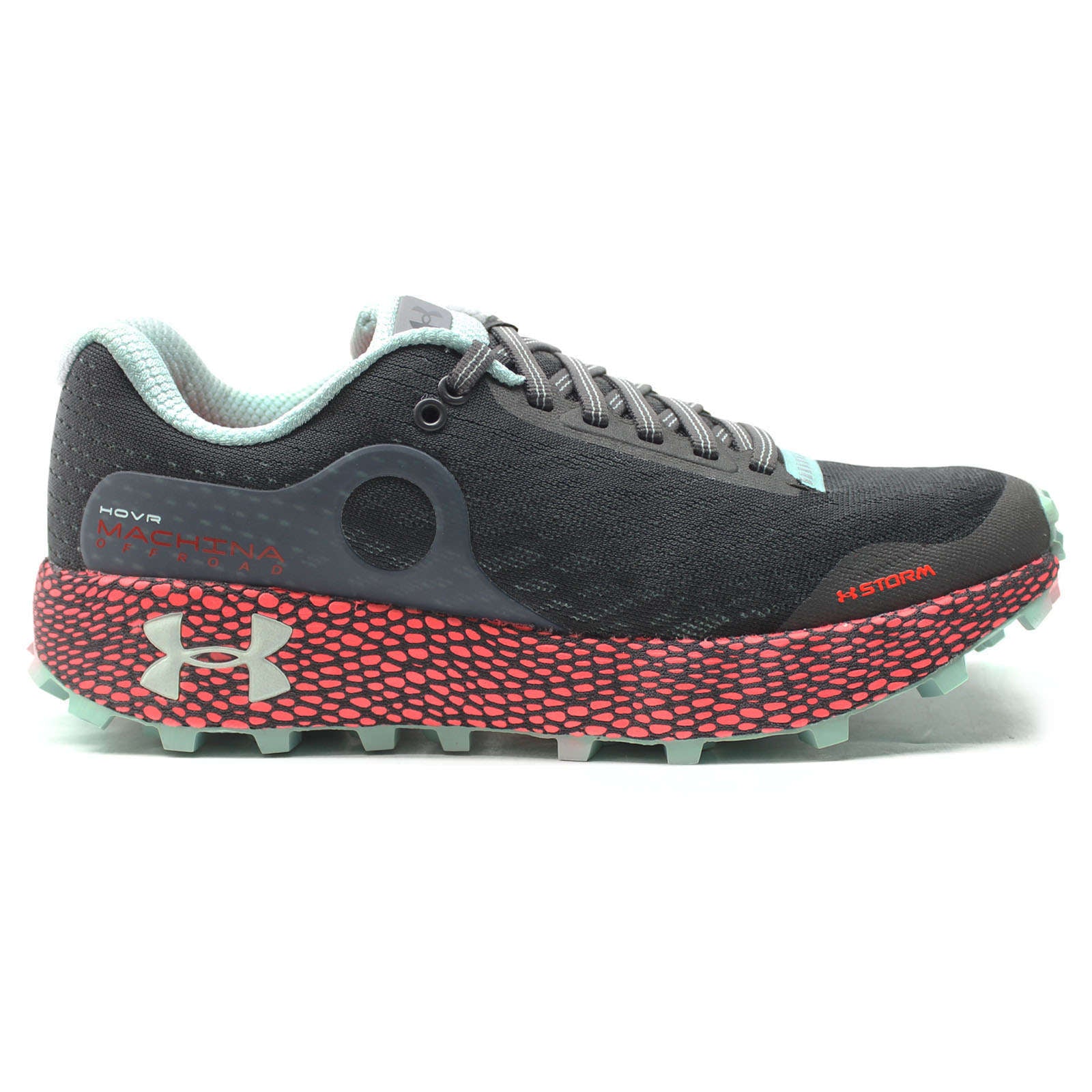 Under Armour HOVR Machina Off Road Synthetic Textile Women's Low-Top Trainers#color_grey