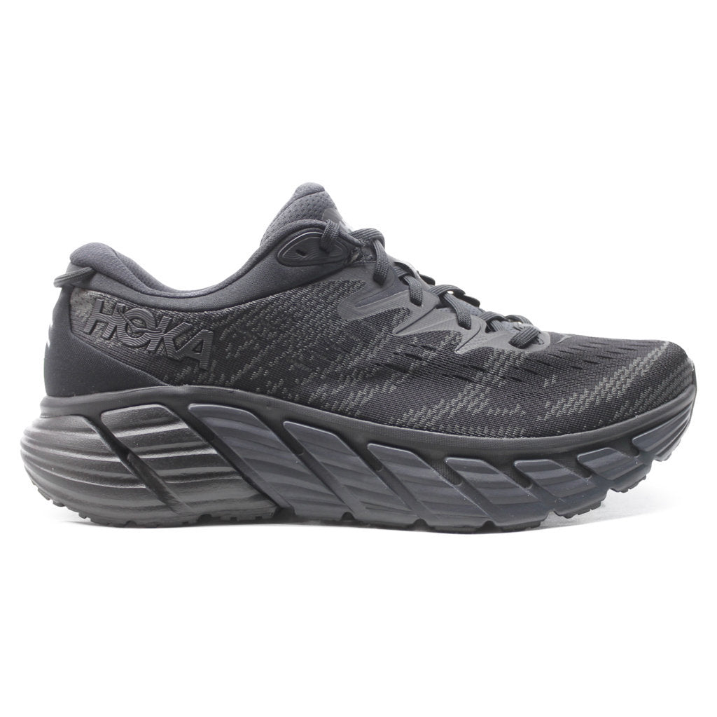 Hoka One One Gaviota 4 Mesh Men's Low-Top Road Running Trainers#color_black black