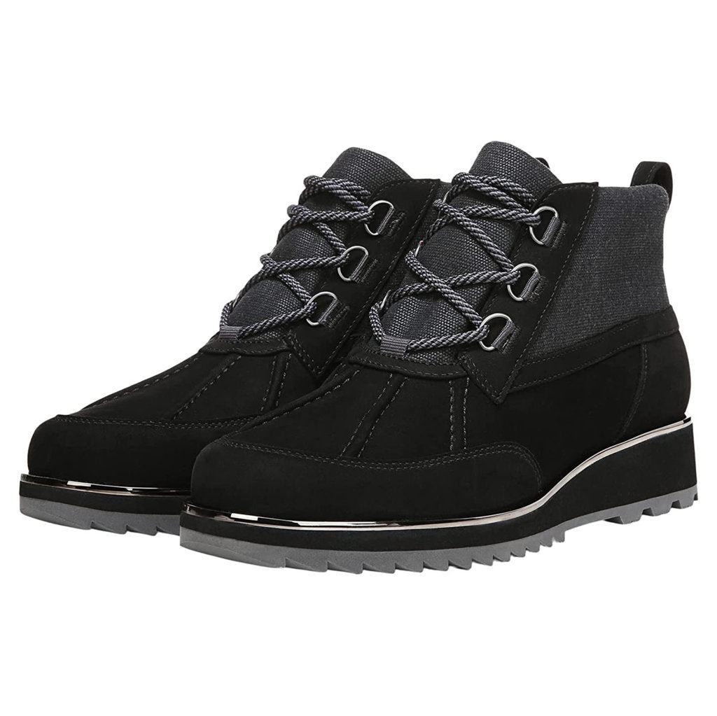 Vionic Nolan Nubuck Textile Womens Boots#color_black