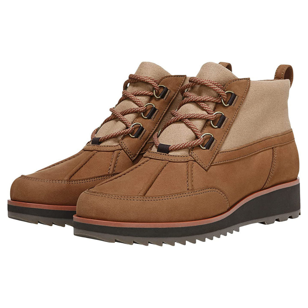 Vionic Nolan Nubuck Textile Womens Boots#color_toffee