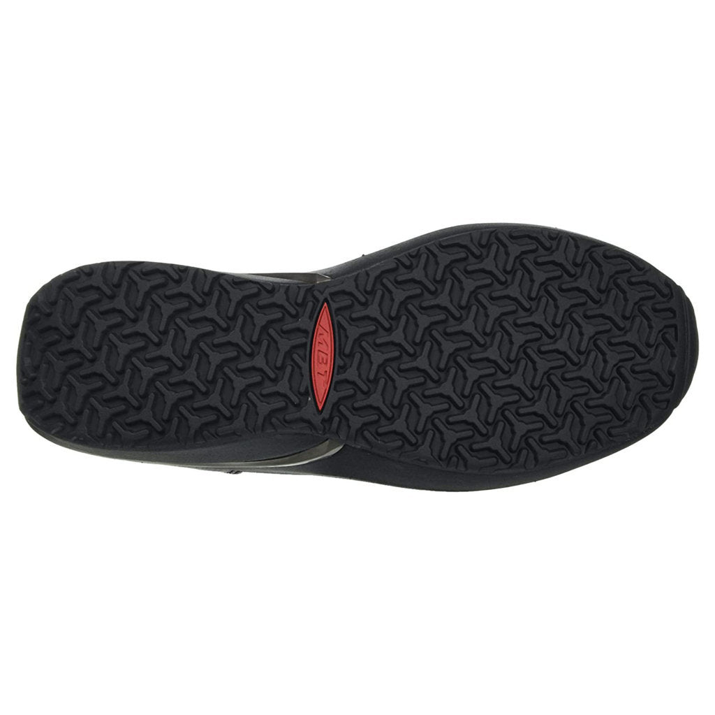 MBT Jion Nappa Leather & Mesh Men's Low-Top Trainers#color_black black