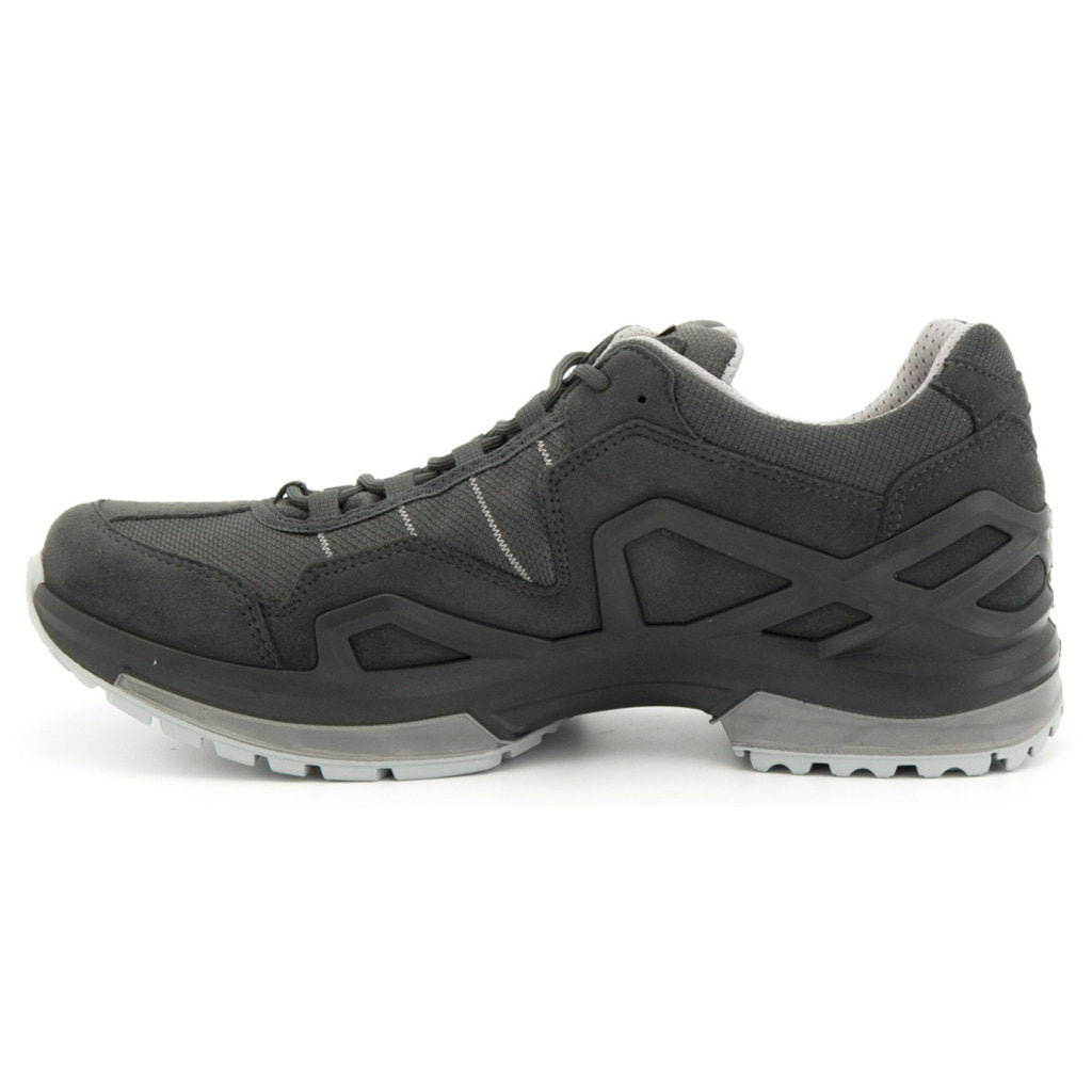 Lowa Gorgon GTX Suede Leather Men's Trainers#color_black anthracite