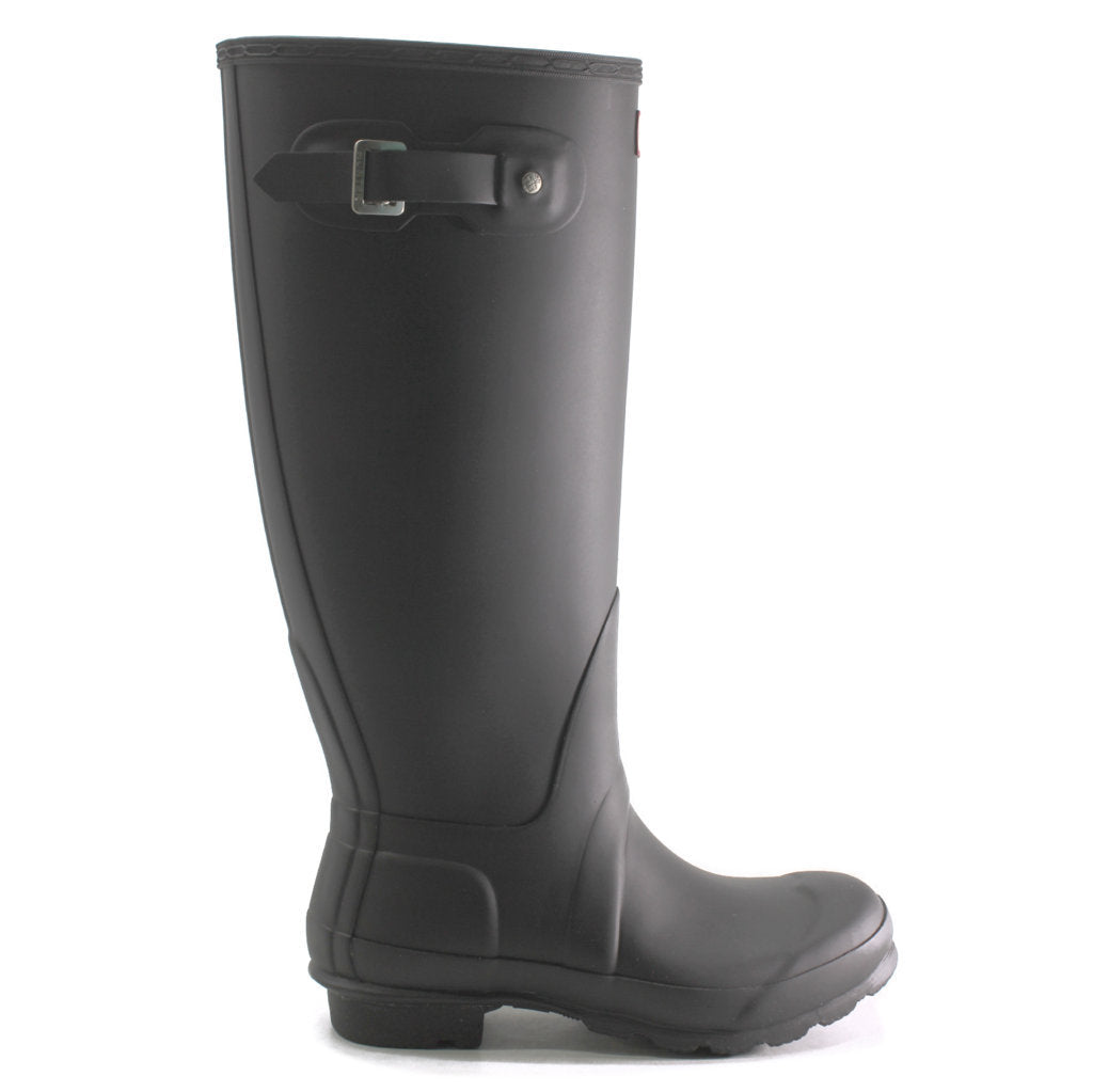 Hunter Original Rubber Women's Tall Wide Wellington Boots#color_black