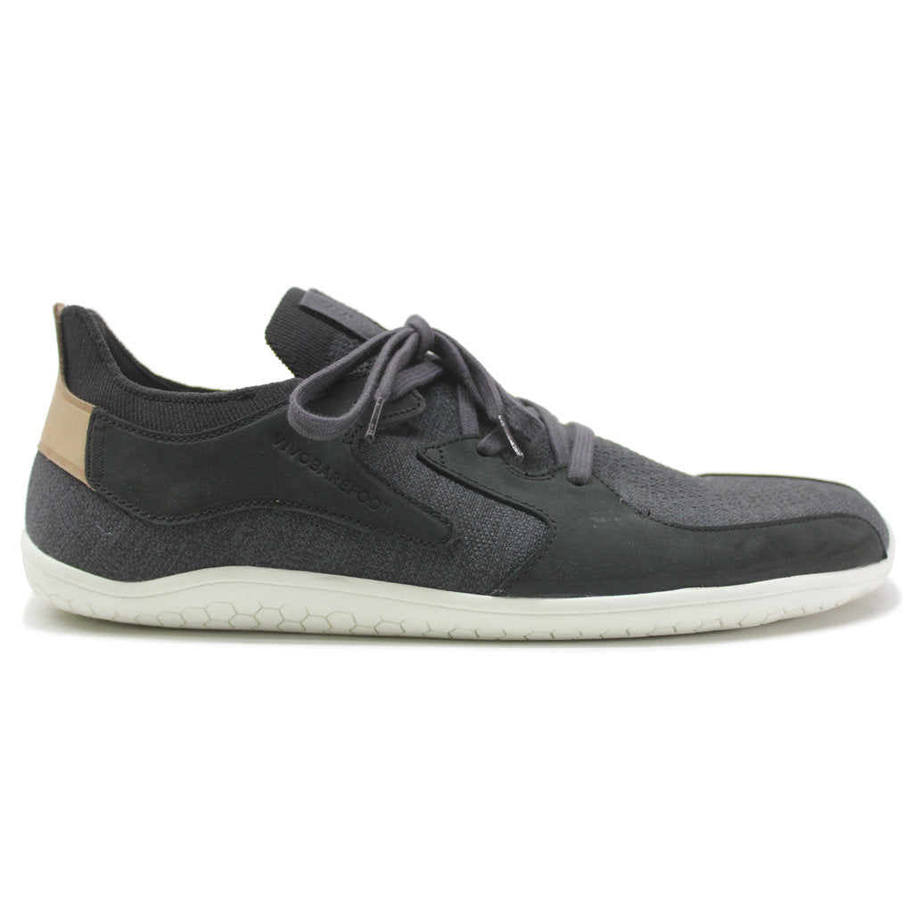 Vivobarefoot Primus Asana Leather Textile Womens Trainers#color_black