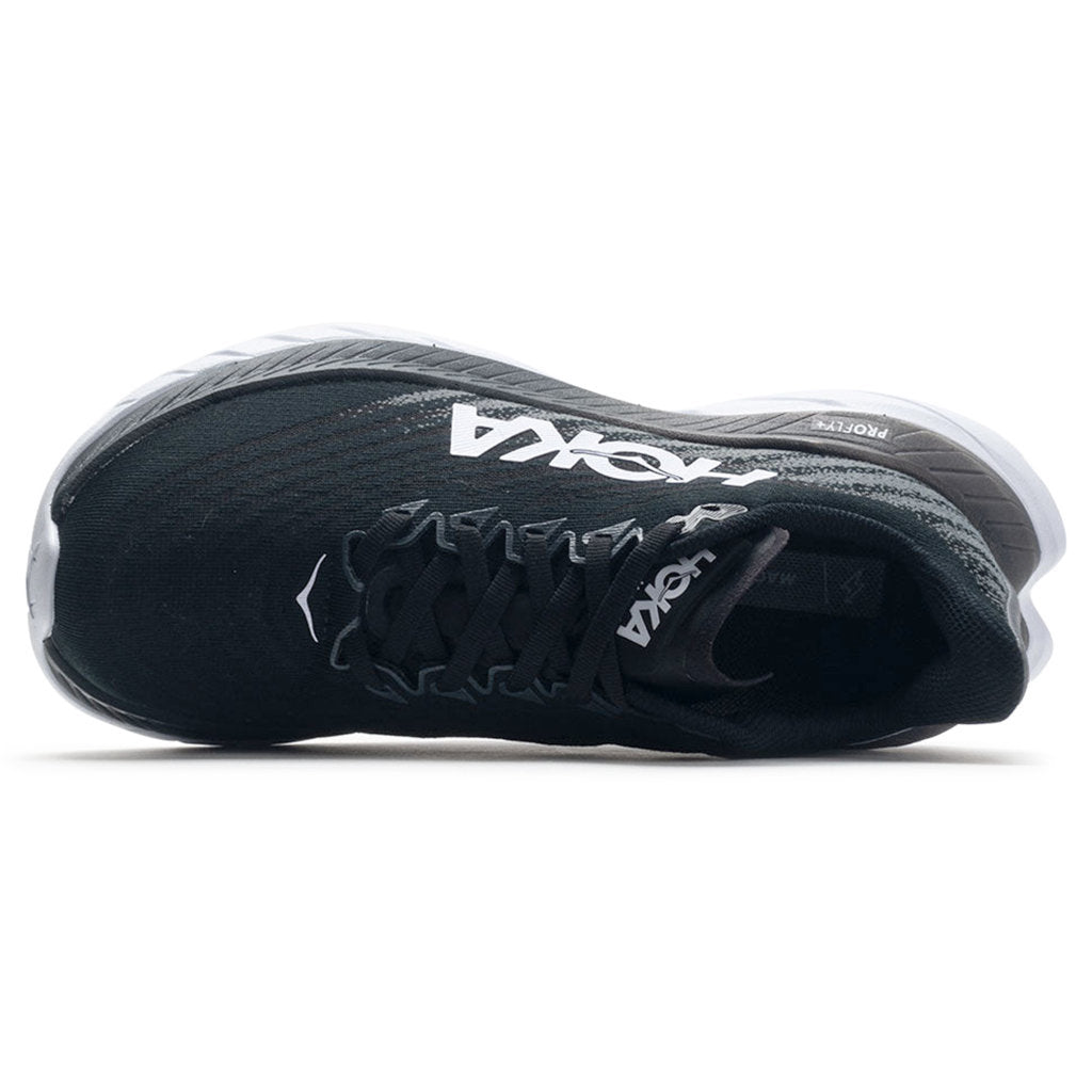 Hoka One One Mach 5 Textile Mens Trainers#color_black castlerock