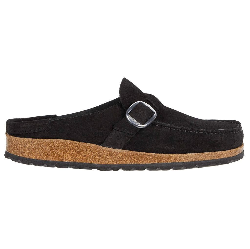 Birkenstock Buckley Suede Unisex Sandals#color_black