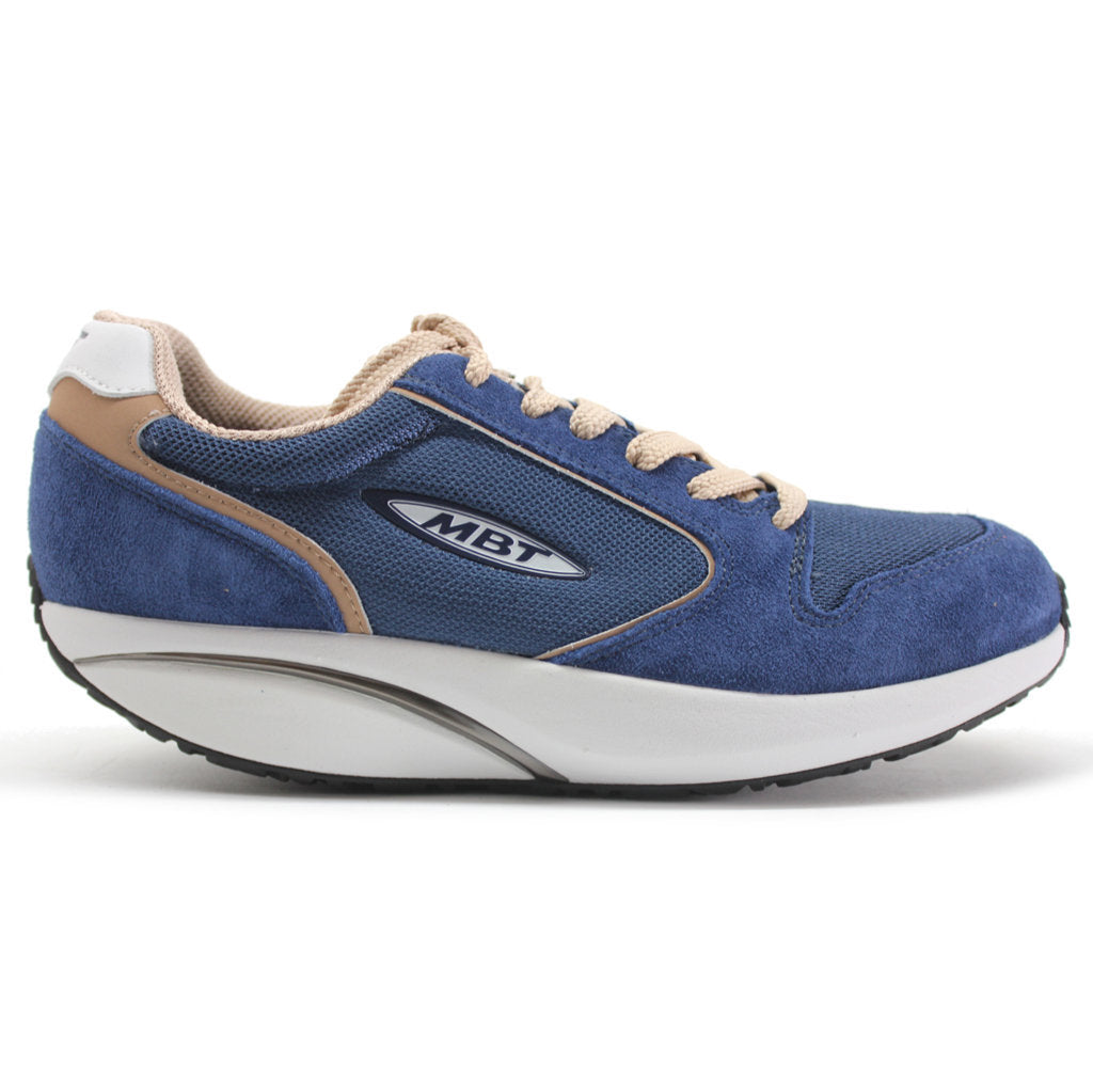 MBT 1997 Classic Suede Textile Women's Low-Top Trainers#color_patriot blue