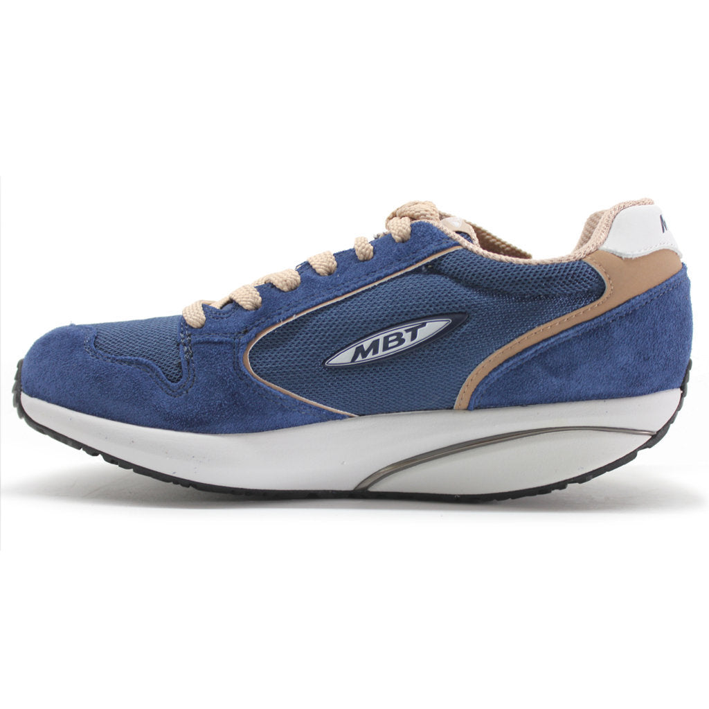 MBT 1997 Classic Suede Textile Women's Low-Top Trainers#color_patriot blue