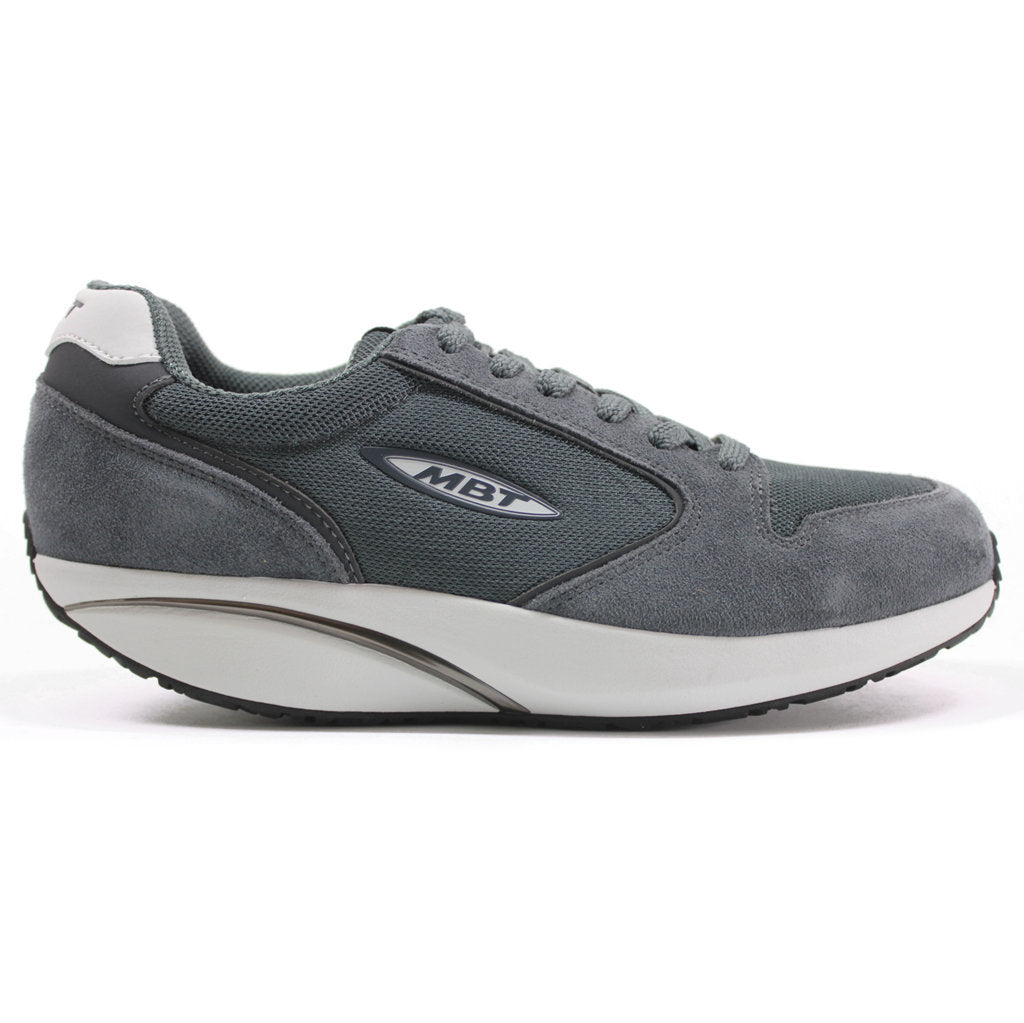 MBT 1997 Classic Suede Textile Women's Low-Top Trainers#color_dark grey