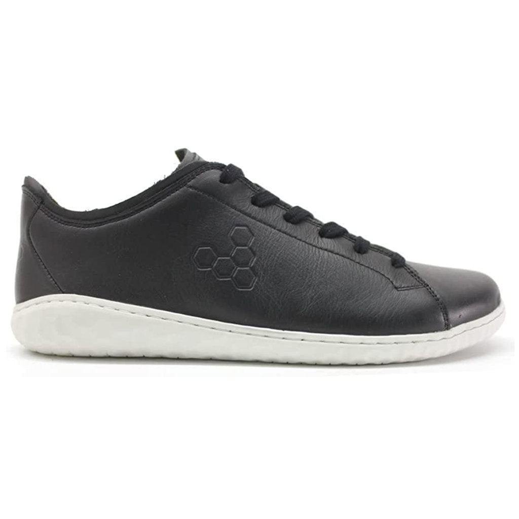 Vivobarefoot Geo Court III Leather Womens Trainers#color_obsidian