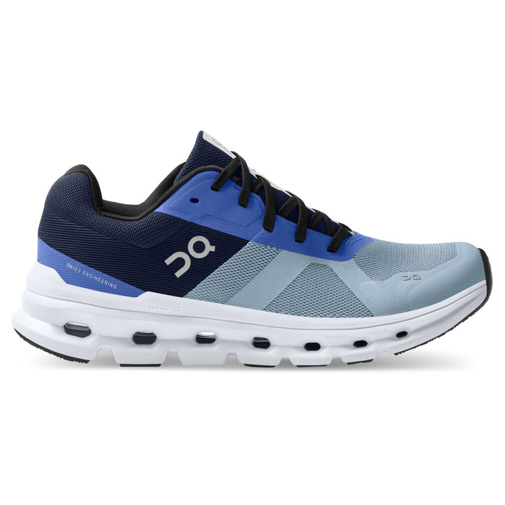 On Cloudrunner Textile Men's Running Shoes#color_metal midnight