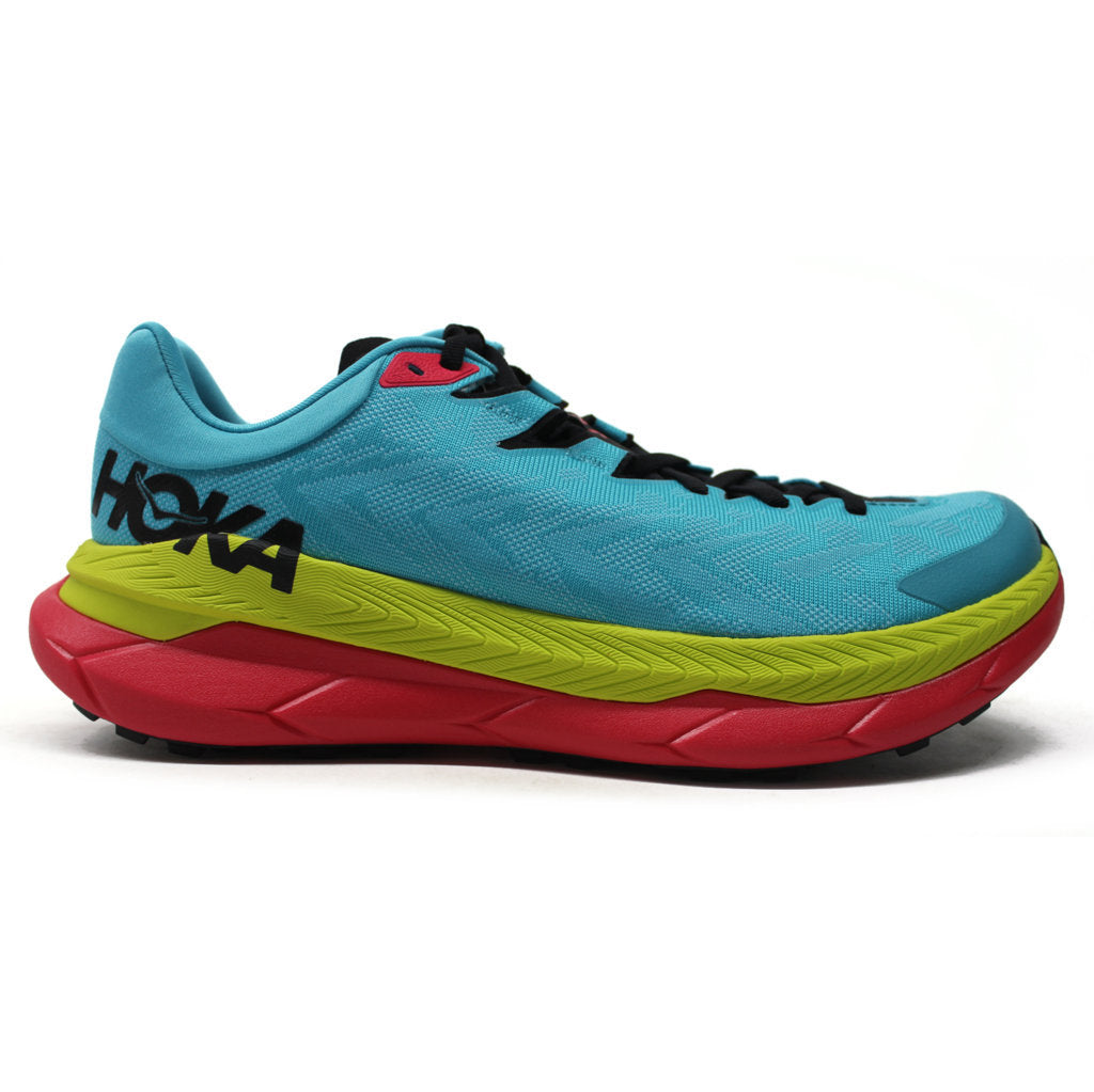 Hoka Tecton X Mesh Men's Running Shoes#color_scuba blue diva pink
