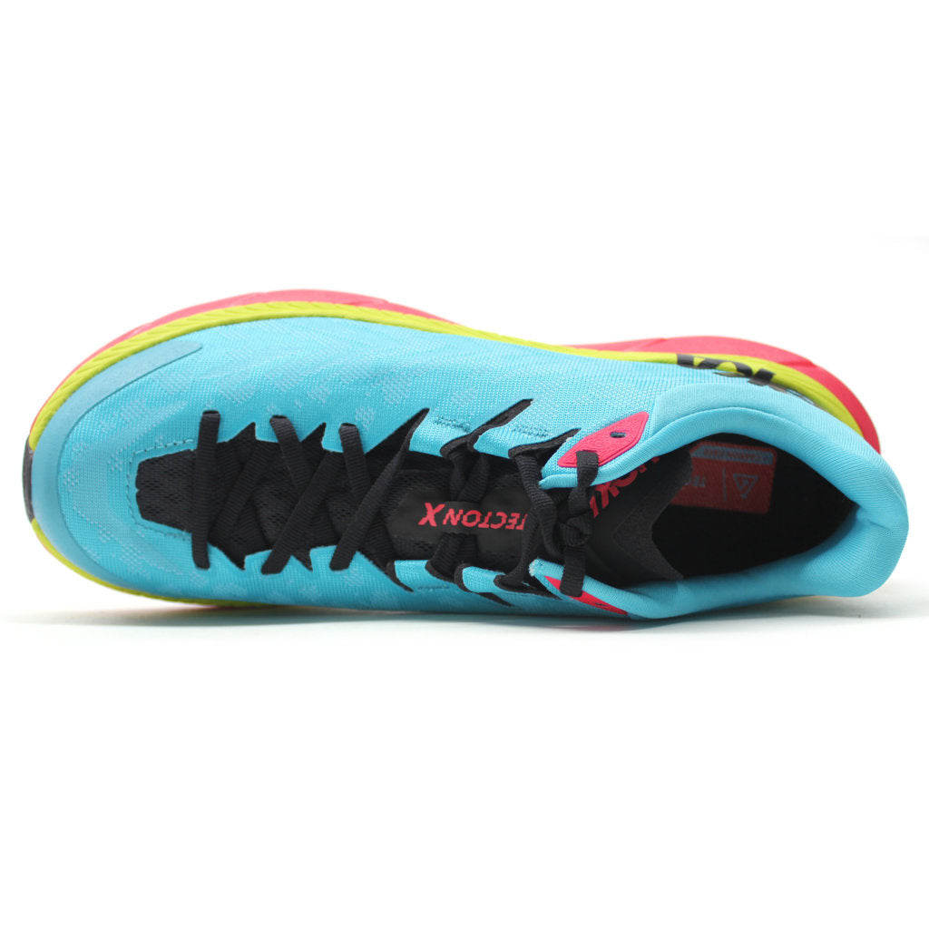 Hoka Tecton X Mesh Men's Running Shoes#color_scuba blue diva pink