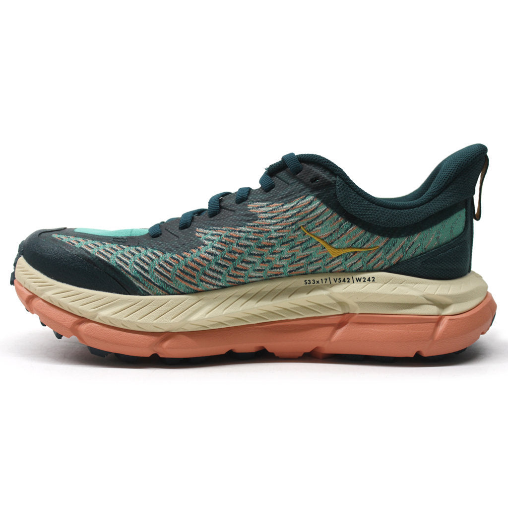 Hoka Mafate Speed 4 Mesh Women's Running Shoes#color_deep teal water garden