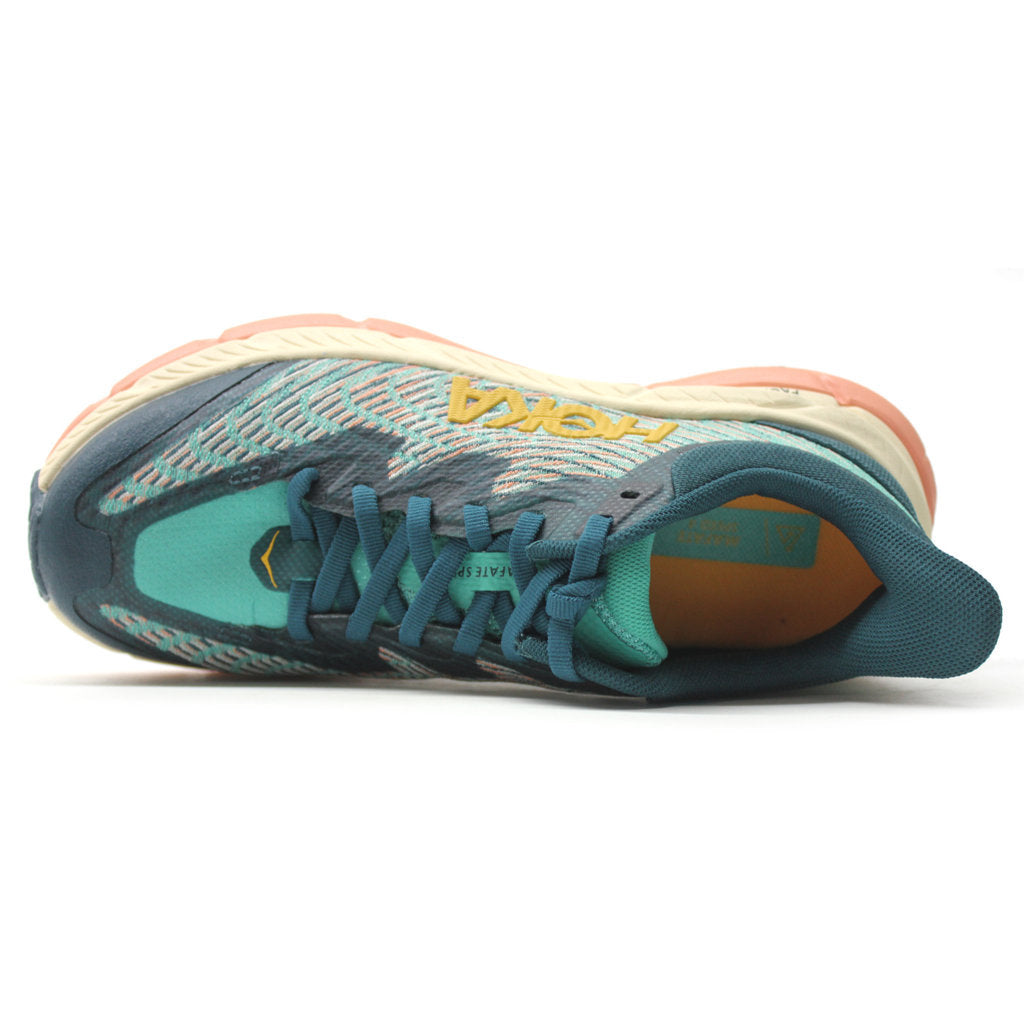 Hoka Mafate Speed 4 Mesh Women's Running Shoes#color_deep teal water garden
