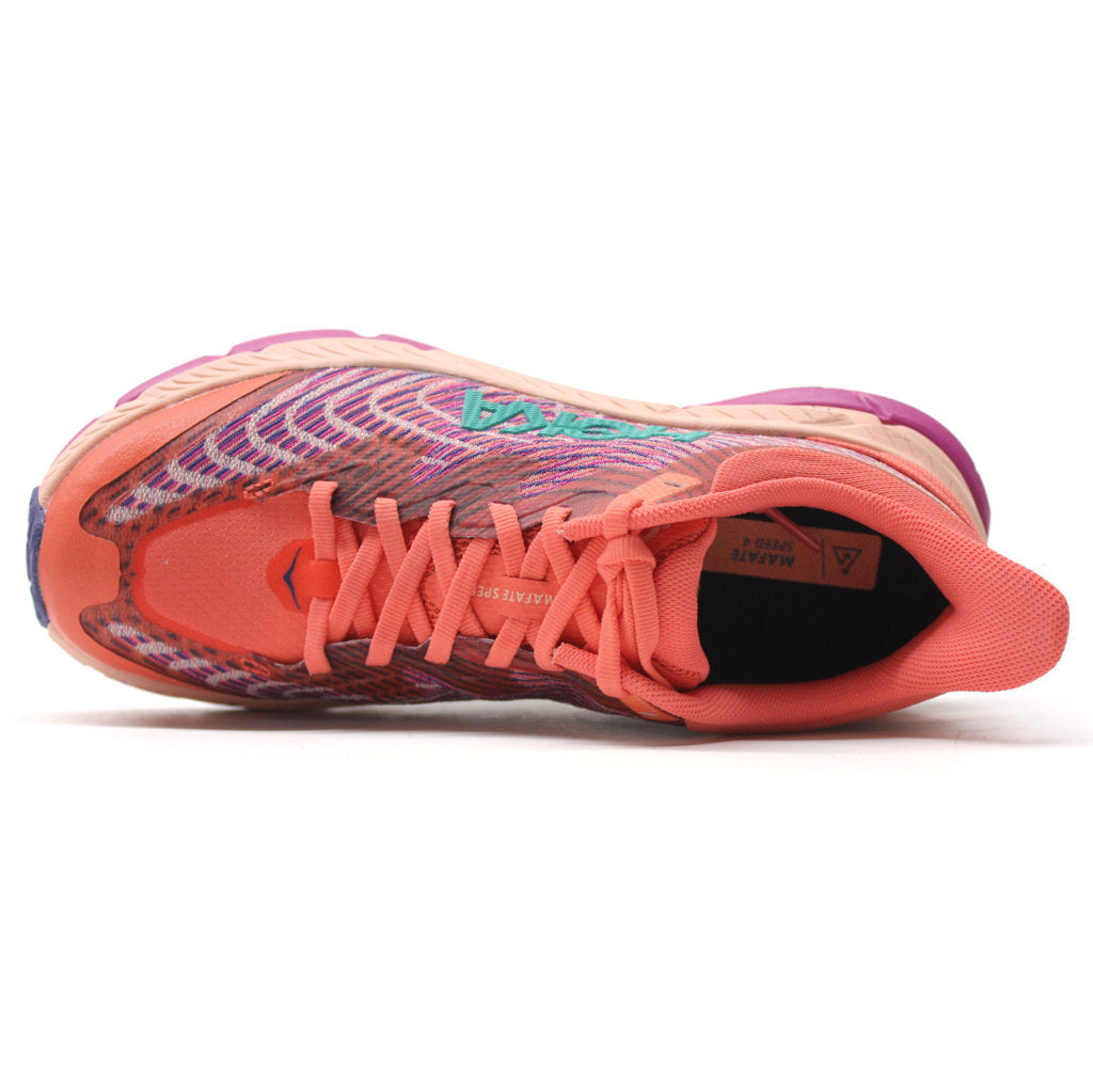 Hoka Mafate Speed 4 Mesh Women's Running Shoes#color_camellia peach parfait