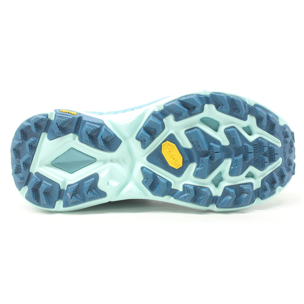 Hoka Mafate Speed 4 Mesh Women's Running Shoes#color_lime glow ocean mist