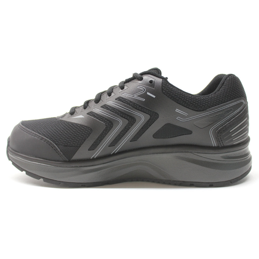 Joya Flash SR STX PU Leather & Textile Men's Trainers#color_black