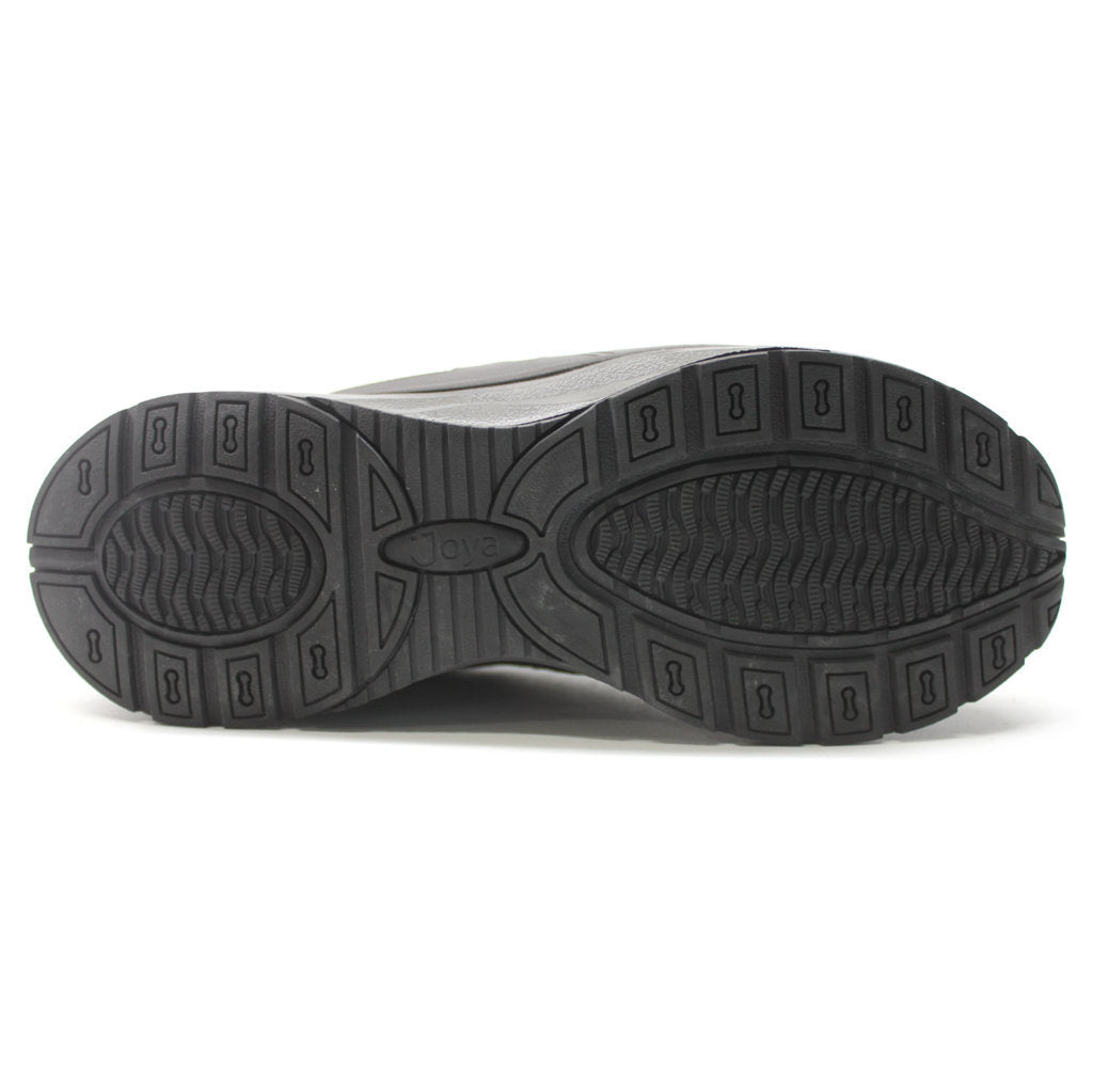 Joya Flash SR STX PU Leather & Textile Men's Trainers#color_black