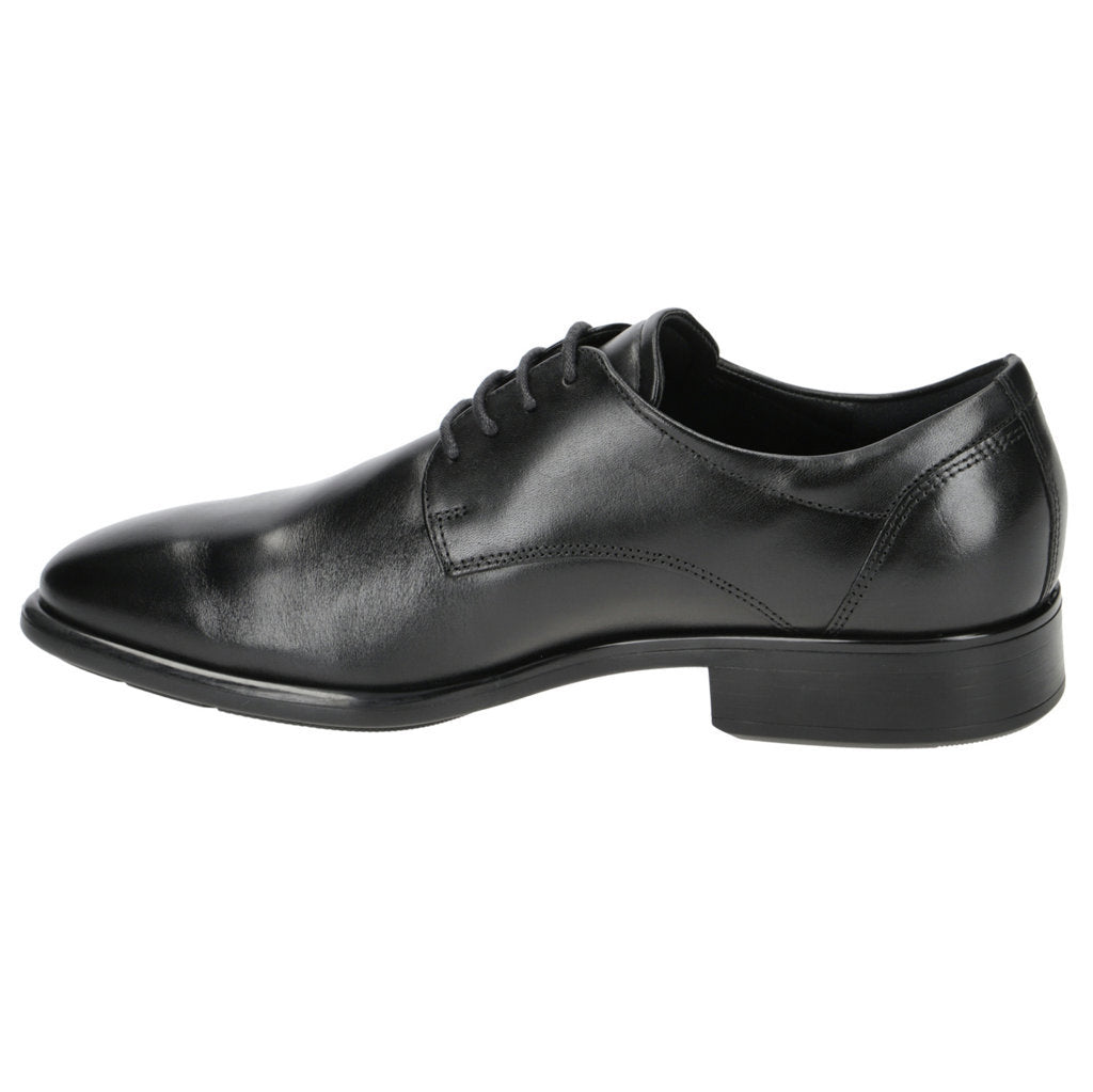 Ecco Citytray Leather Mens Shoes#color_black