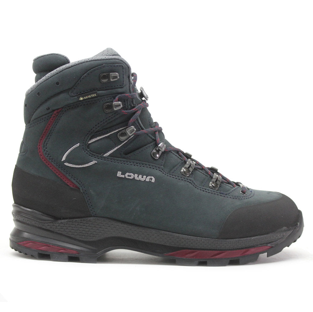 Lowa Mauria Evo GTX Nubuck Leather Women's Hiking Boots#color_navy berry