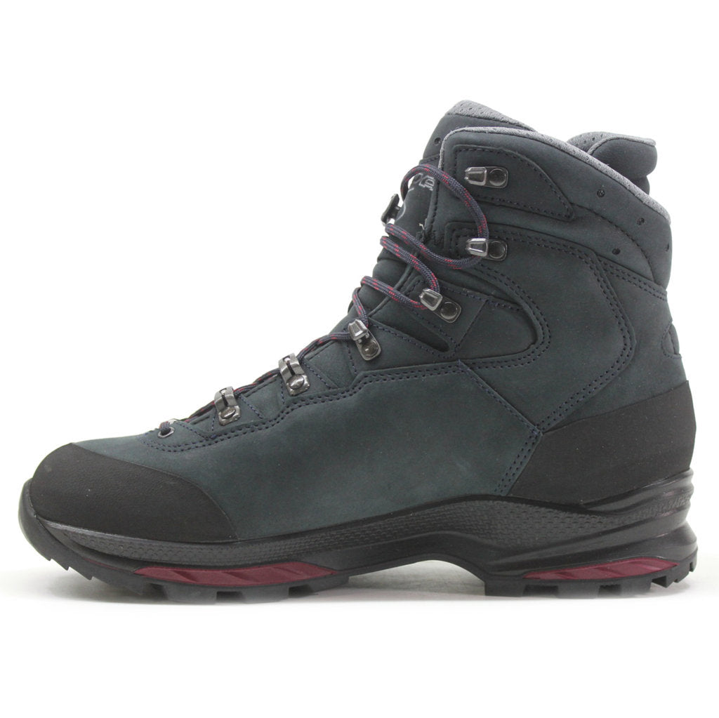 Lowa Mauria Evo GTX Nubuck Leather Women's Hiking Boots#color_navy berry