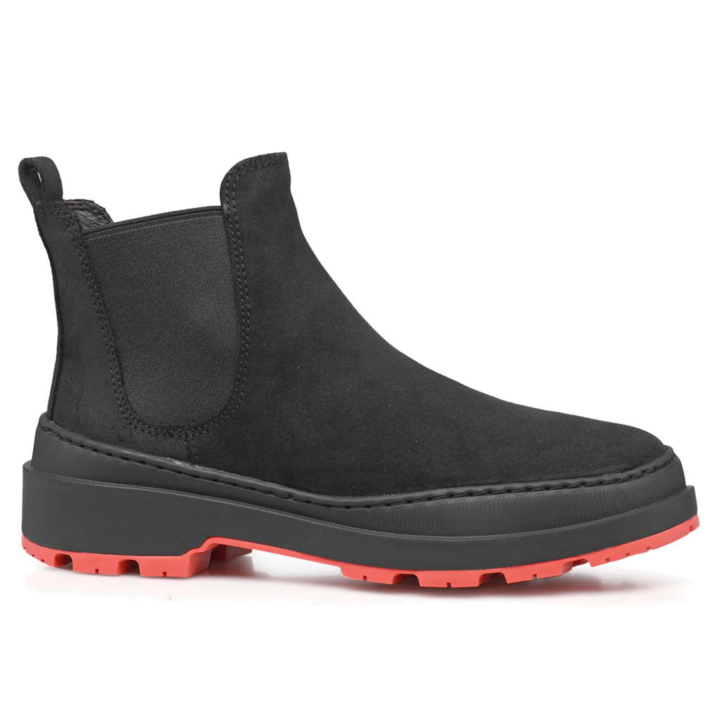 Camper Brutus Trek Nubuck Leather Women's Chelsea Boots#color_black