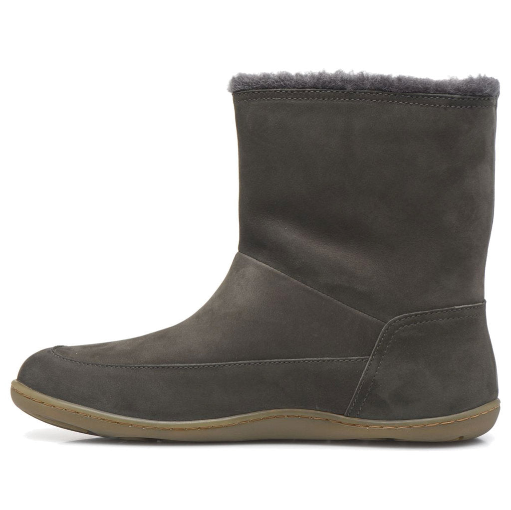 Camper Peu Nubuck Leather Fur Lined Women's Boots#color_grey