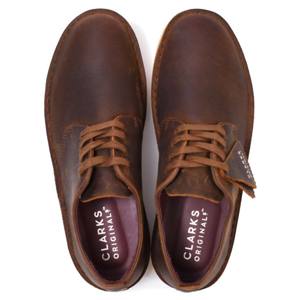 Clarks Originals Coal London Leather Men's Shoes#color_beeswax