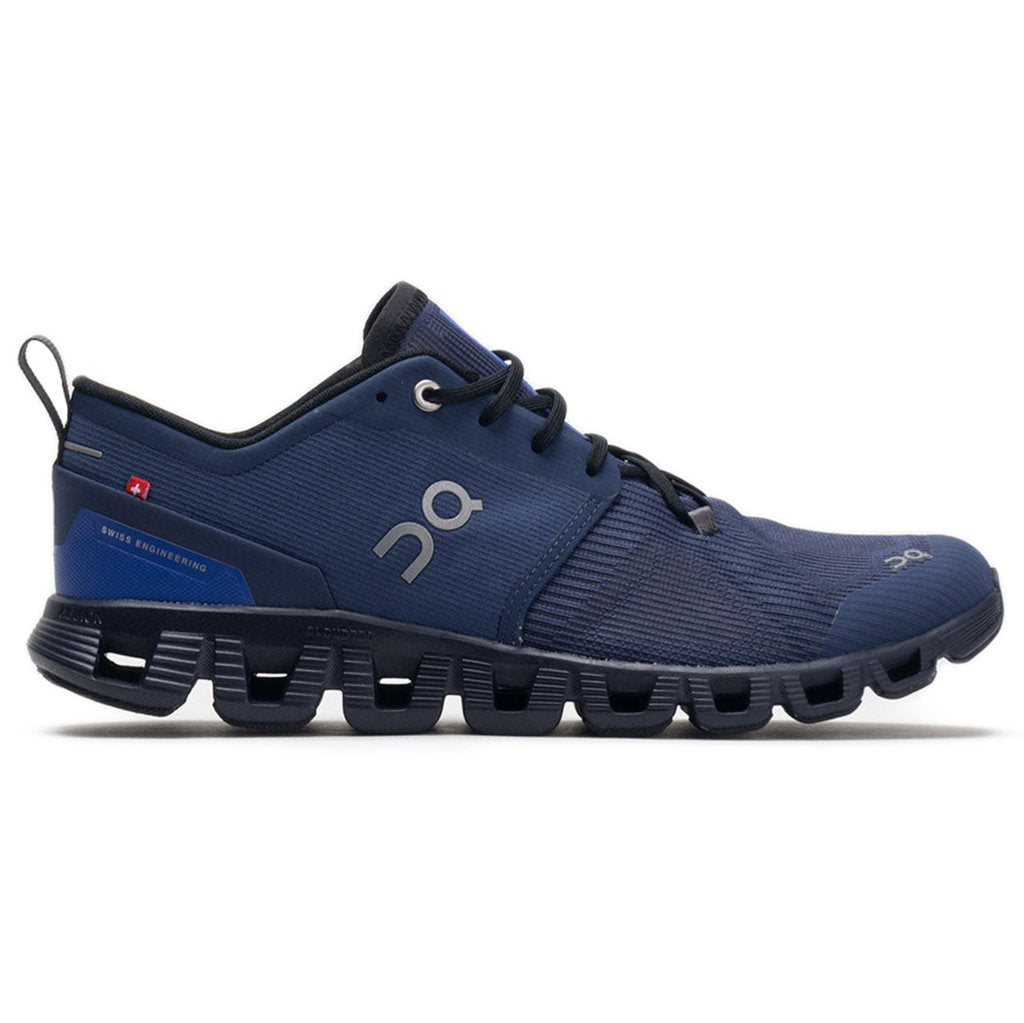 On Running Cloud X 3 Shift Textile Men's Low-Top Trainers#color_denim eclipse