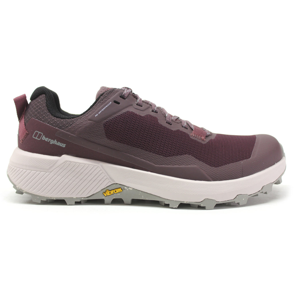 Berghaus Revolute Active Shoe Synthetic Textile Women's Trail Running Shoes#color_dark purple black