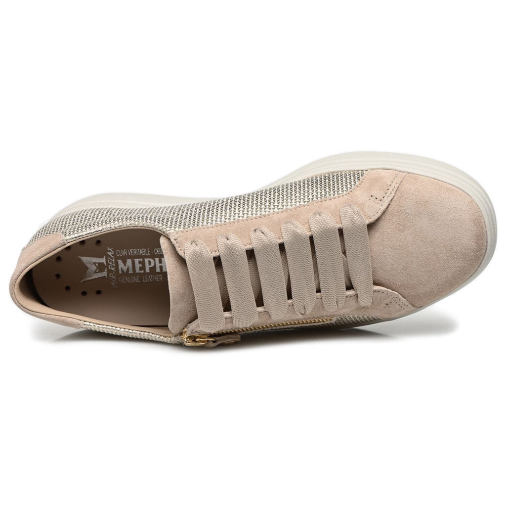 Mephisto Floriana Leather Women's Trainers#color_light sand