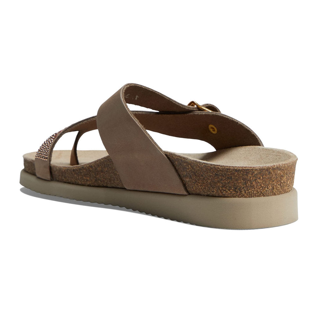 Mephisto Helenka Nubuck Womens Sandals#color_light taupe